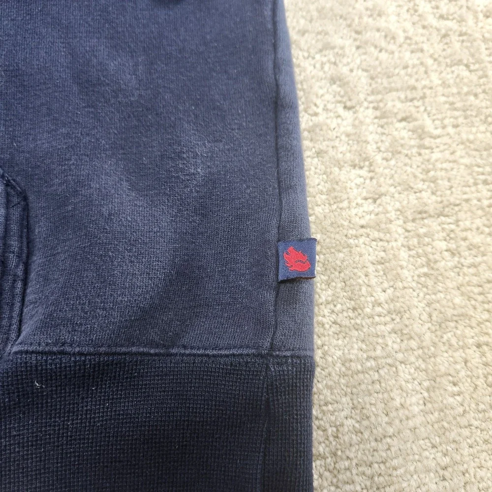 Vintage JNCO Flamehead Hoodie Youth XL Faded‎ Y2K Heavy Cotton Big Logo Black